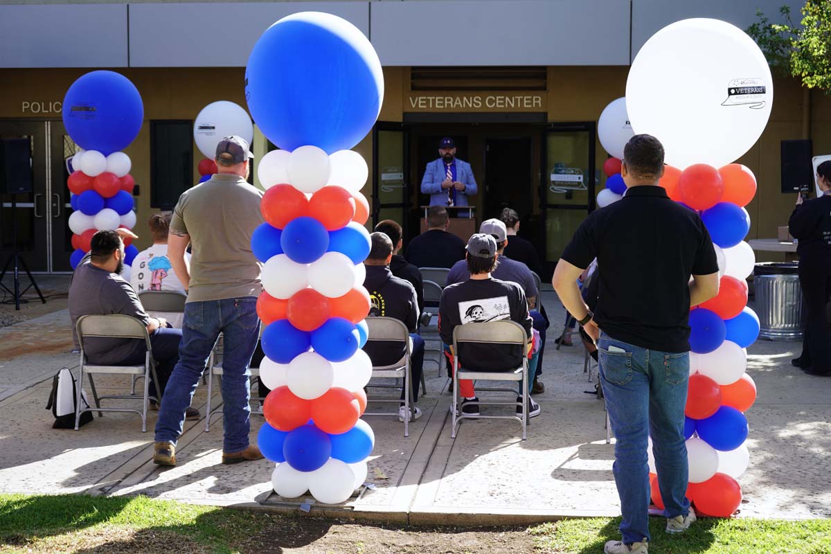 Students celebrate Veterans Appreciation Week at CHC.