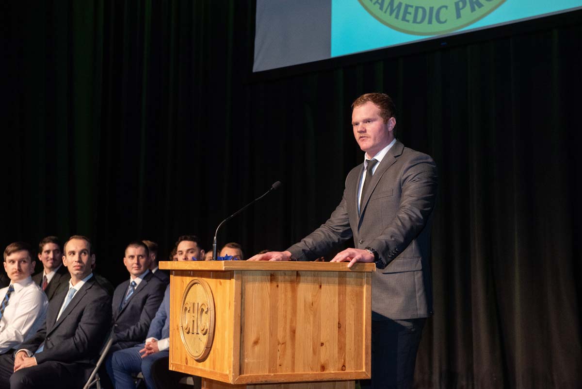 Paramedic Class 104 graduation.