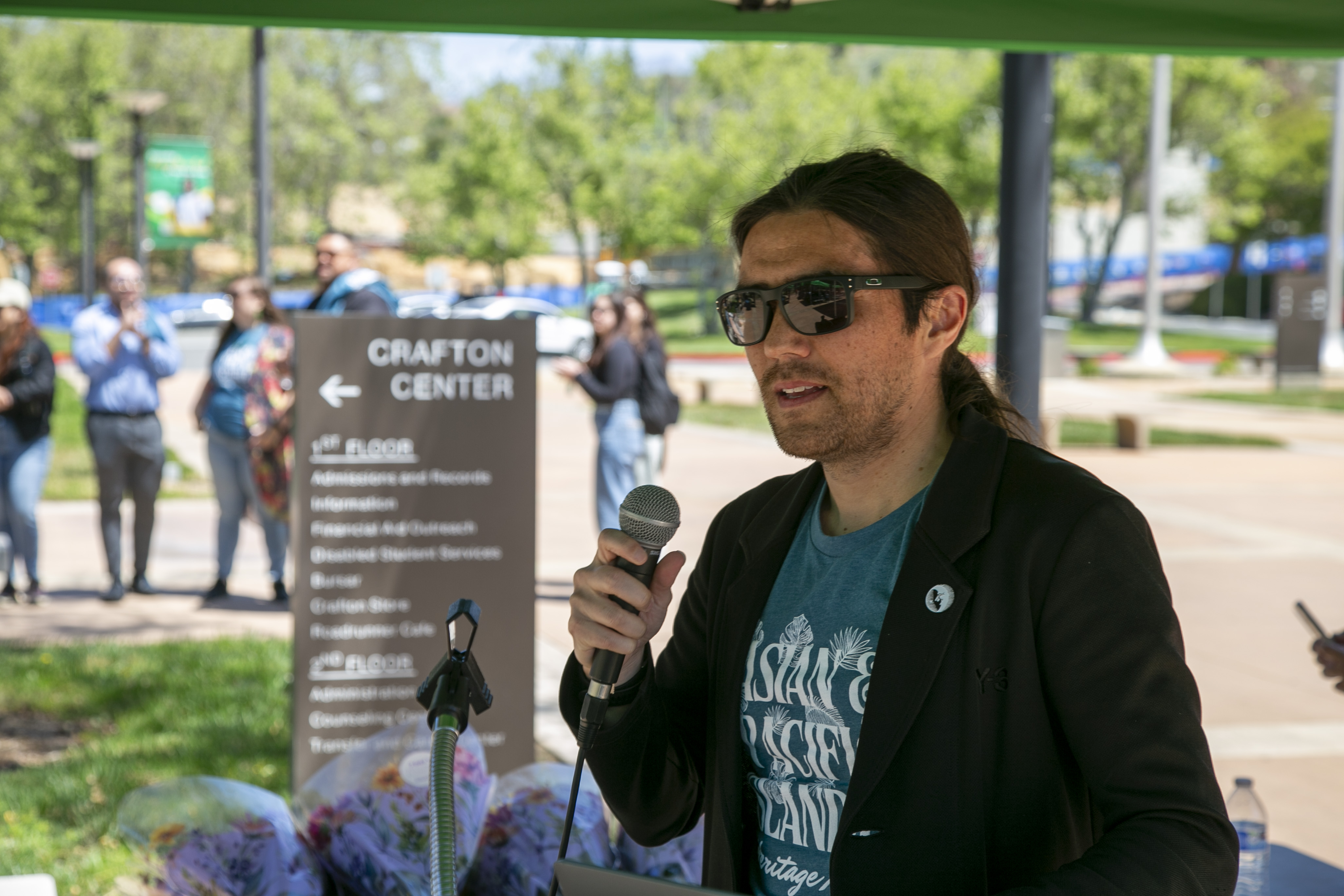 Students, staff, and faculty attend API Heritage Month Closing Ceremony.