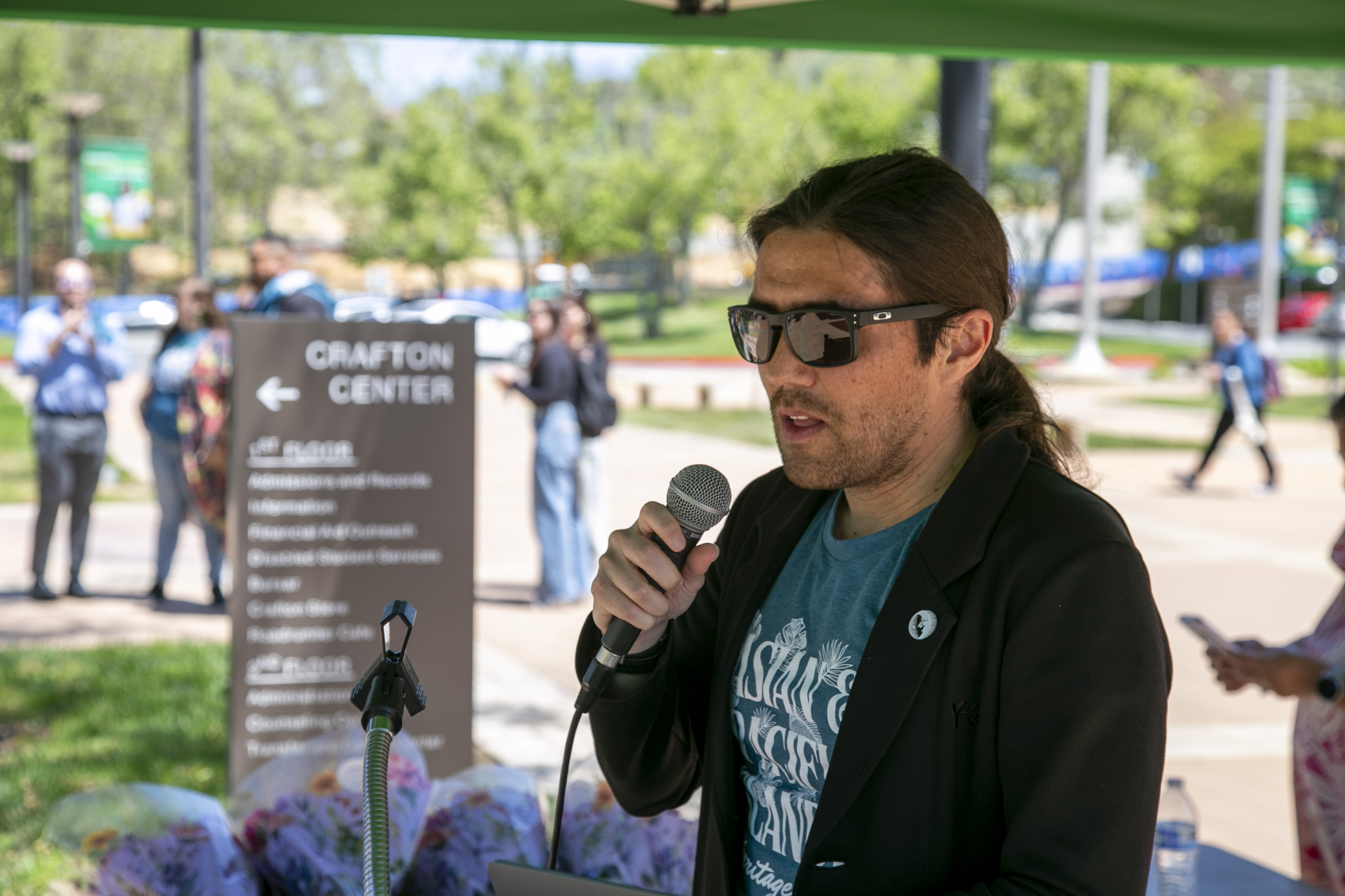 Students, staff, and faculty attend API Heritage Month Closing Ceremony.