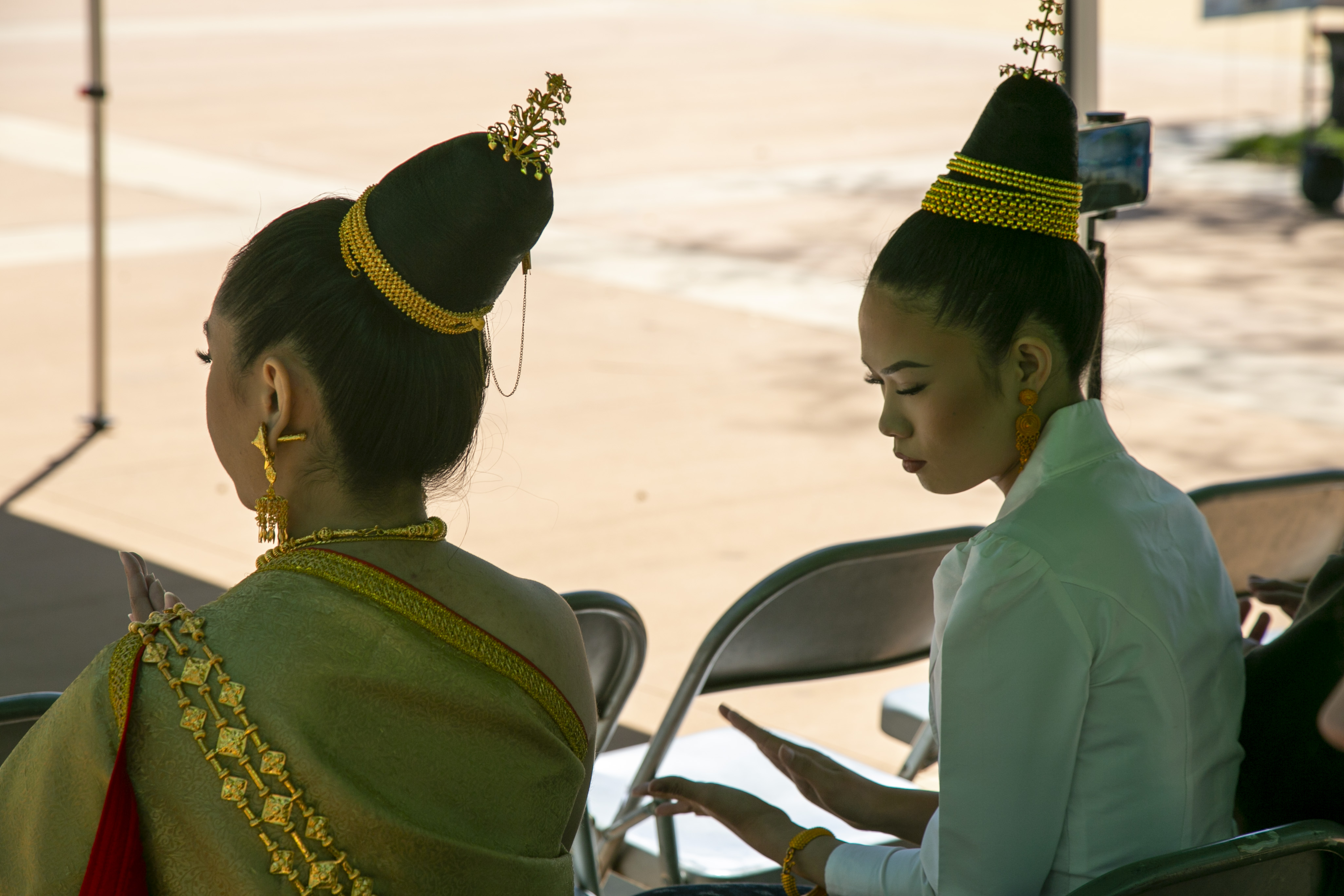 Students, staff, and faculty attend API Heritage Month Closing Ceremony.