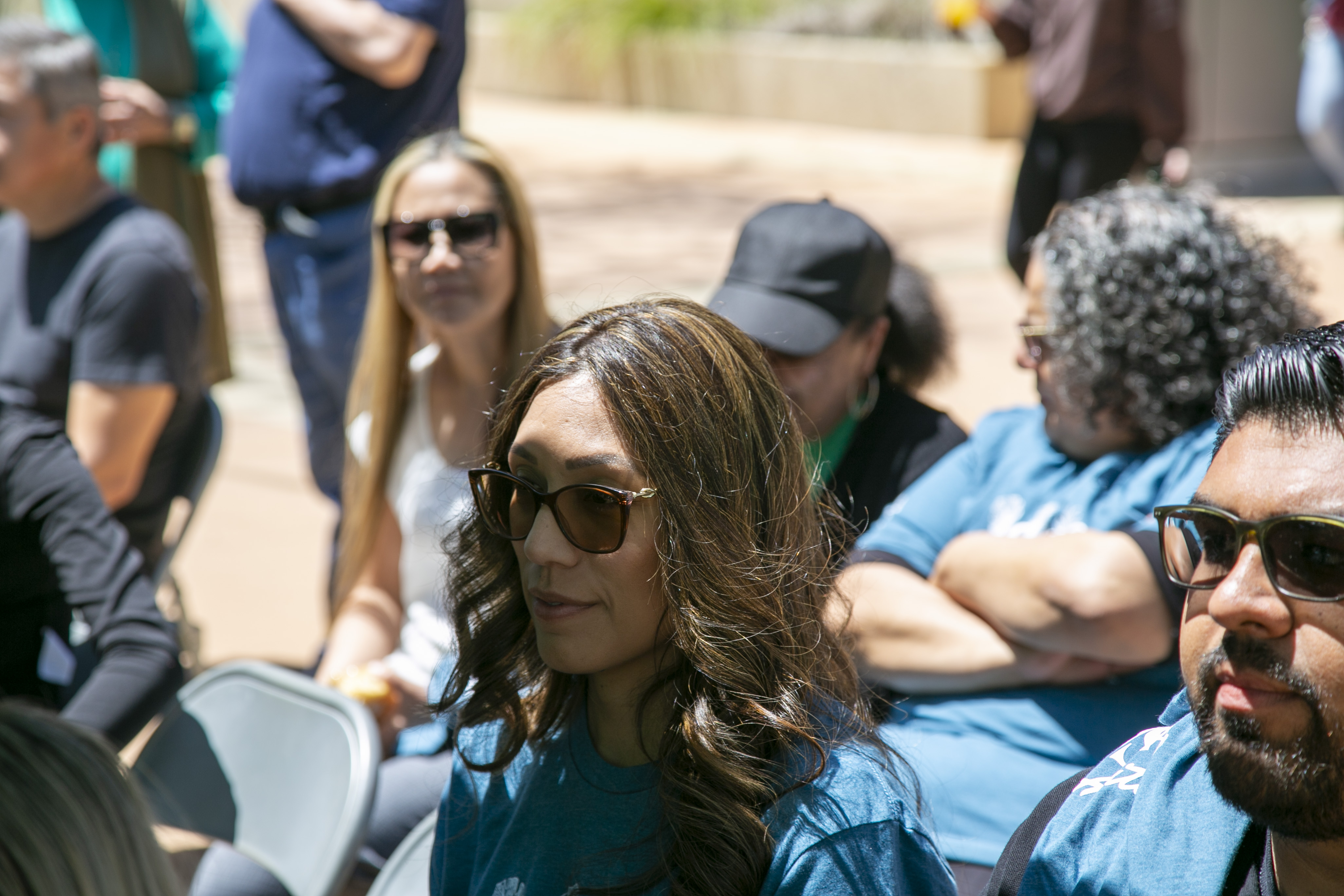 Students, staff, and faculty attend API Heritage Month Closing Ceremony.