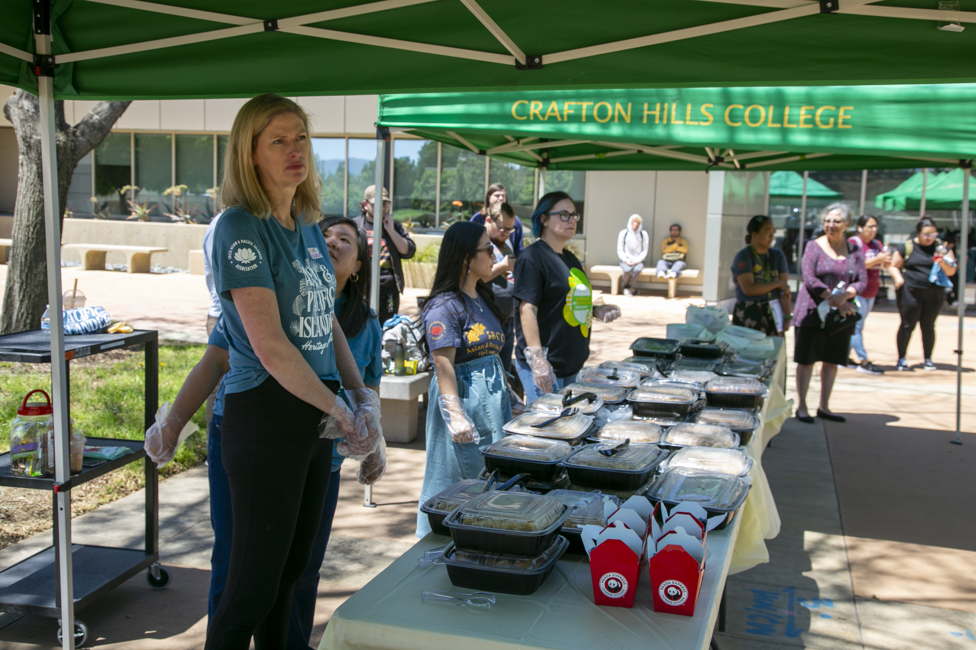 Students, staff, and faculty attend API Heritage Month Closing Ceremony.