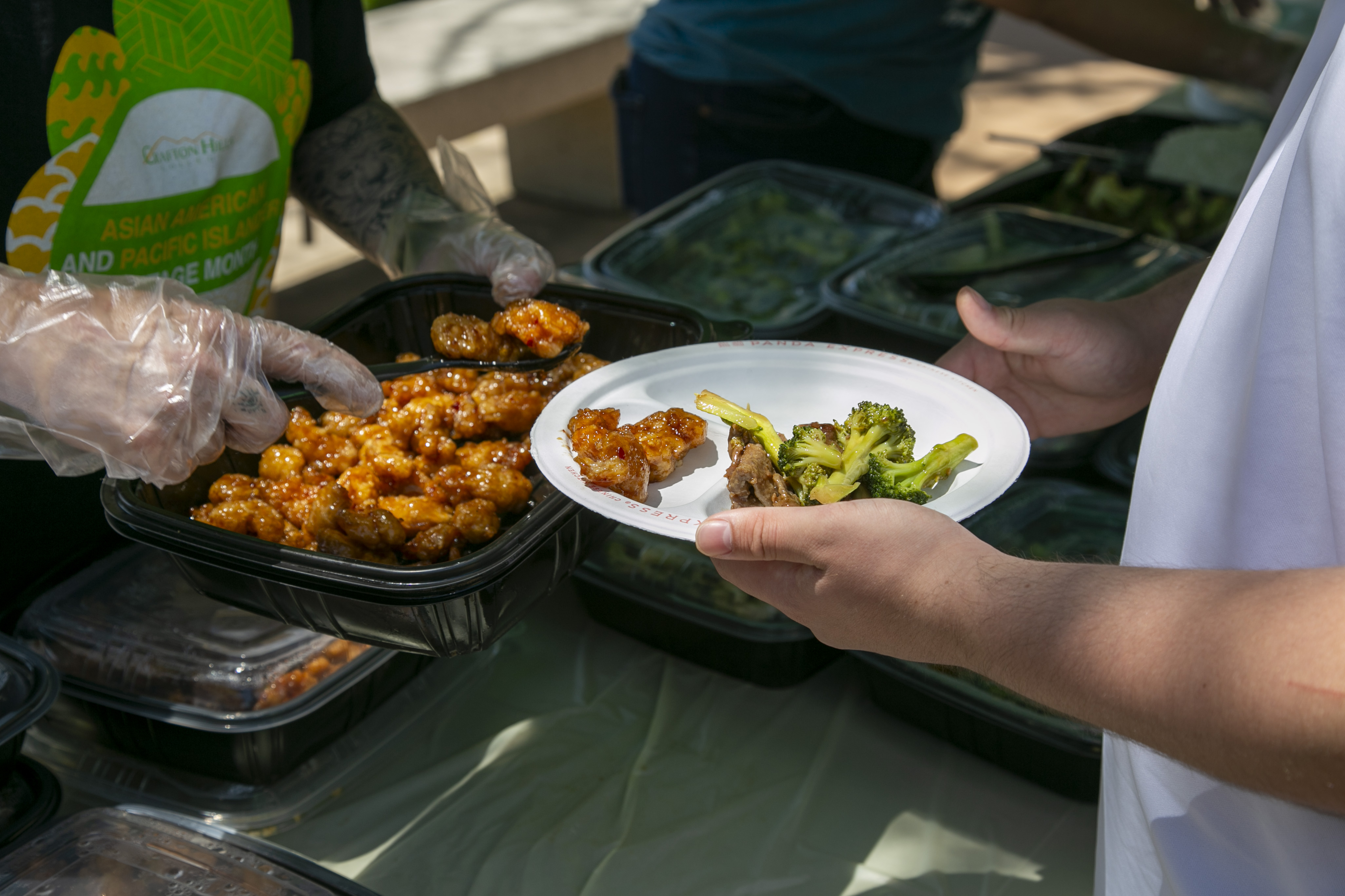 Students, staff, and faculty attend API Heritage Month Closing Ceremony.