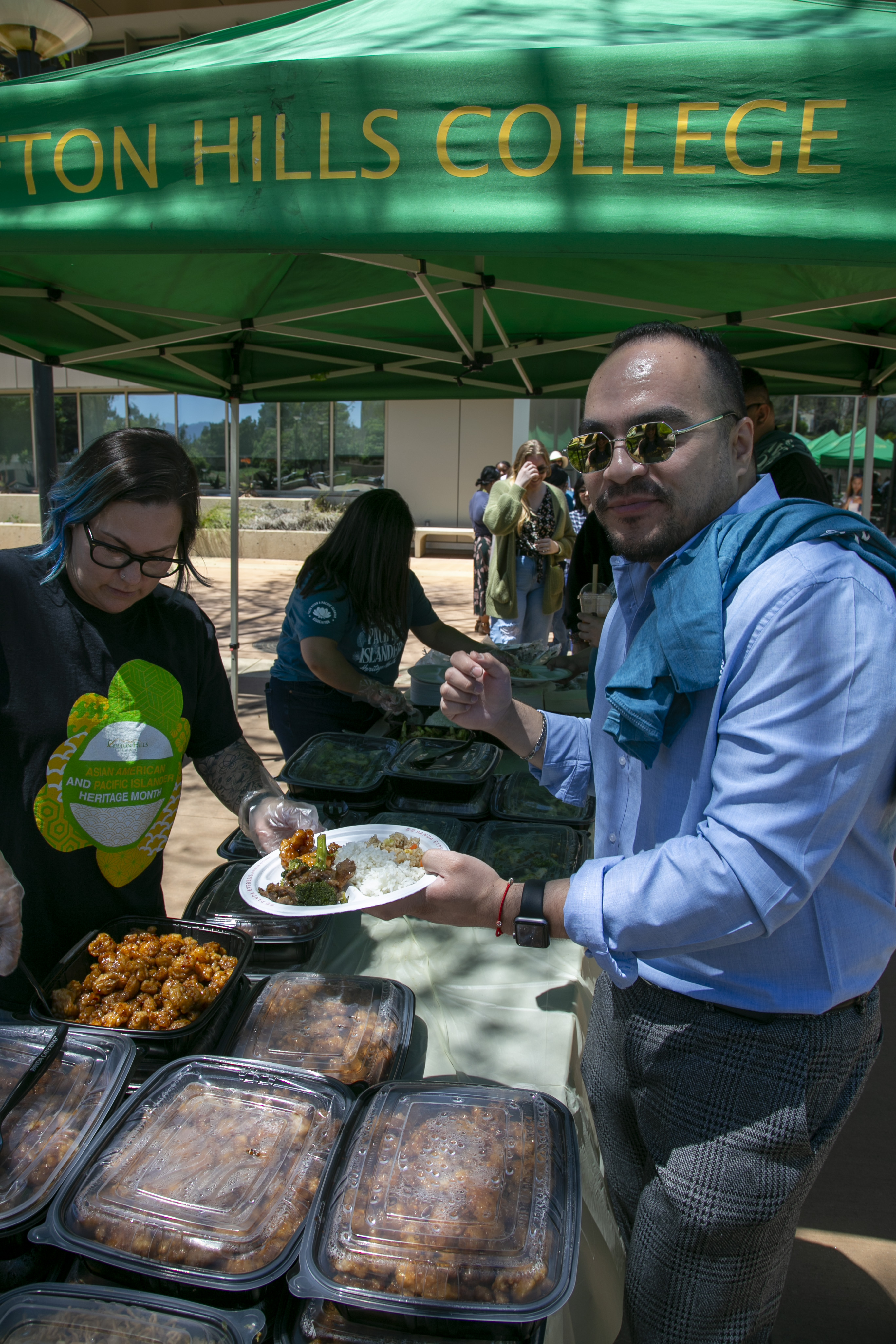 Students, staff, and faculty attend API Heritage Month Closing Ceremony.