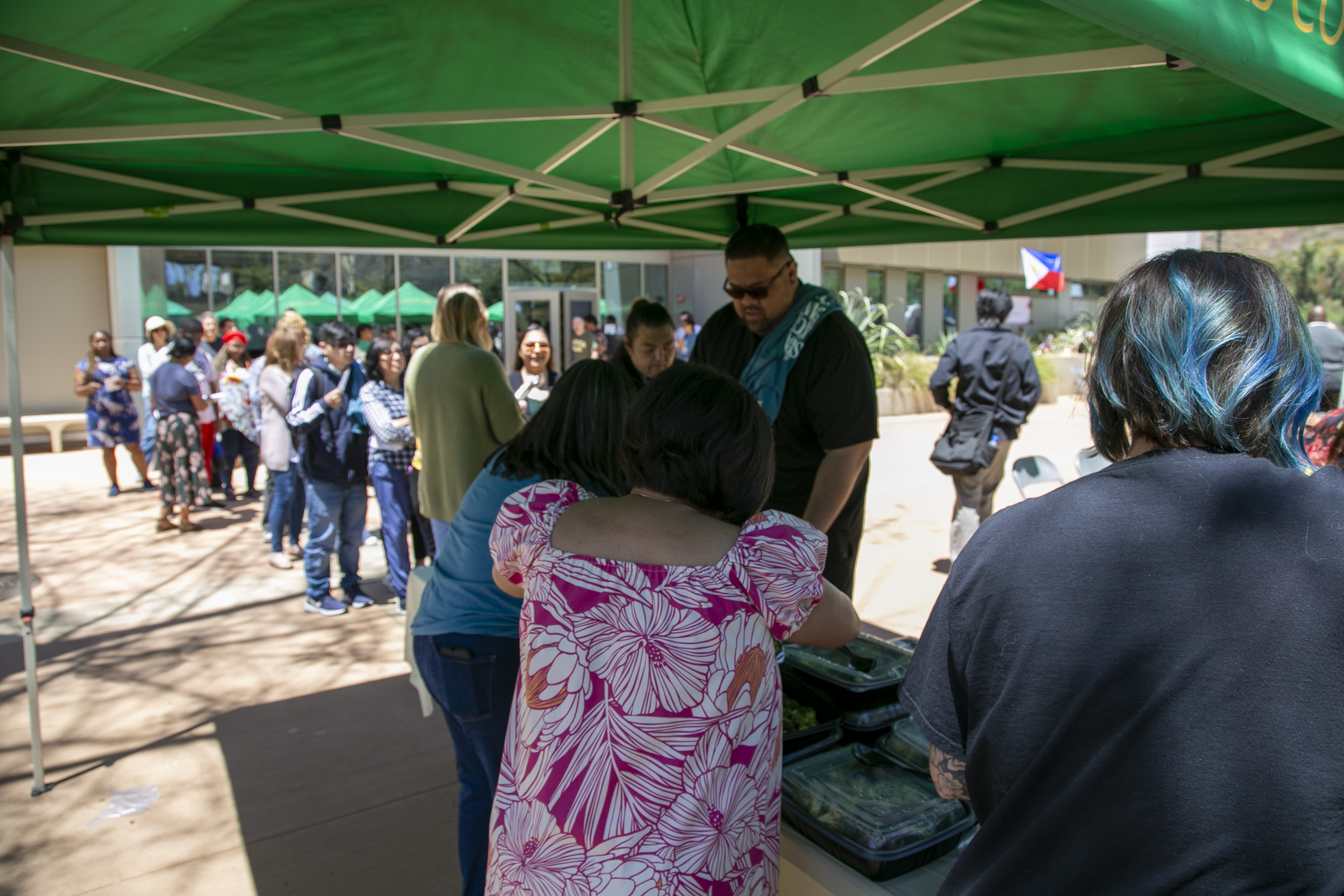 Students, staff, and faculty attend API Heritage Month Closing Ceremony.