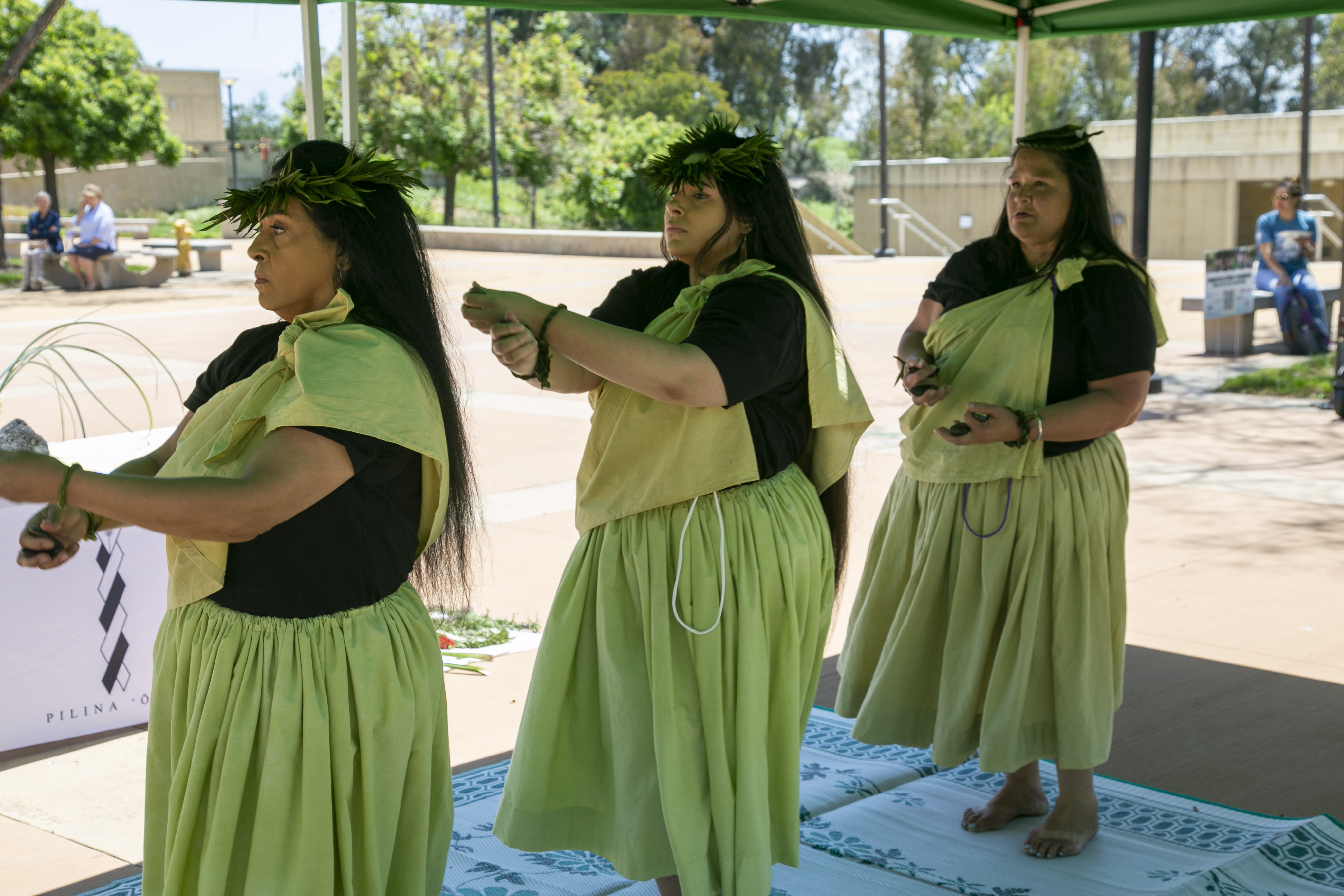 Students, staff, and faculty attend API Heritage Month Closing Ceremony.