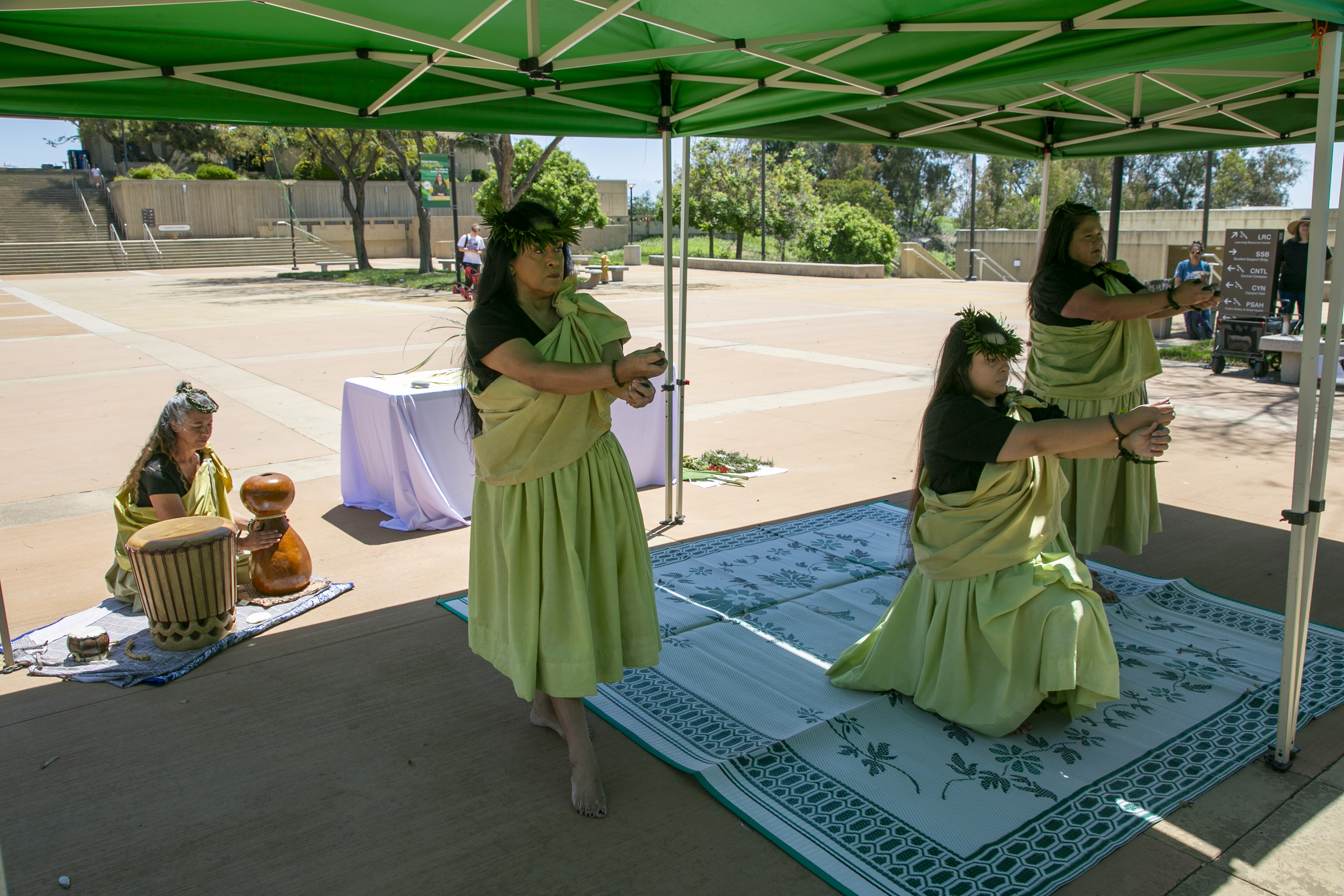Students, staff, and faculty attend API Heritage Month Closing Ceremony.