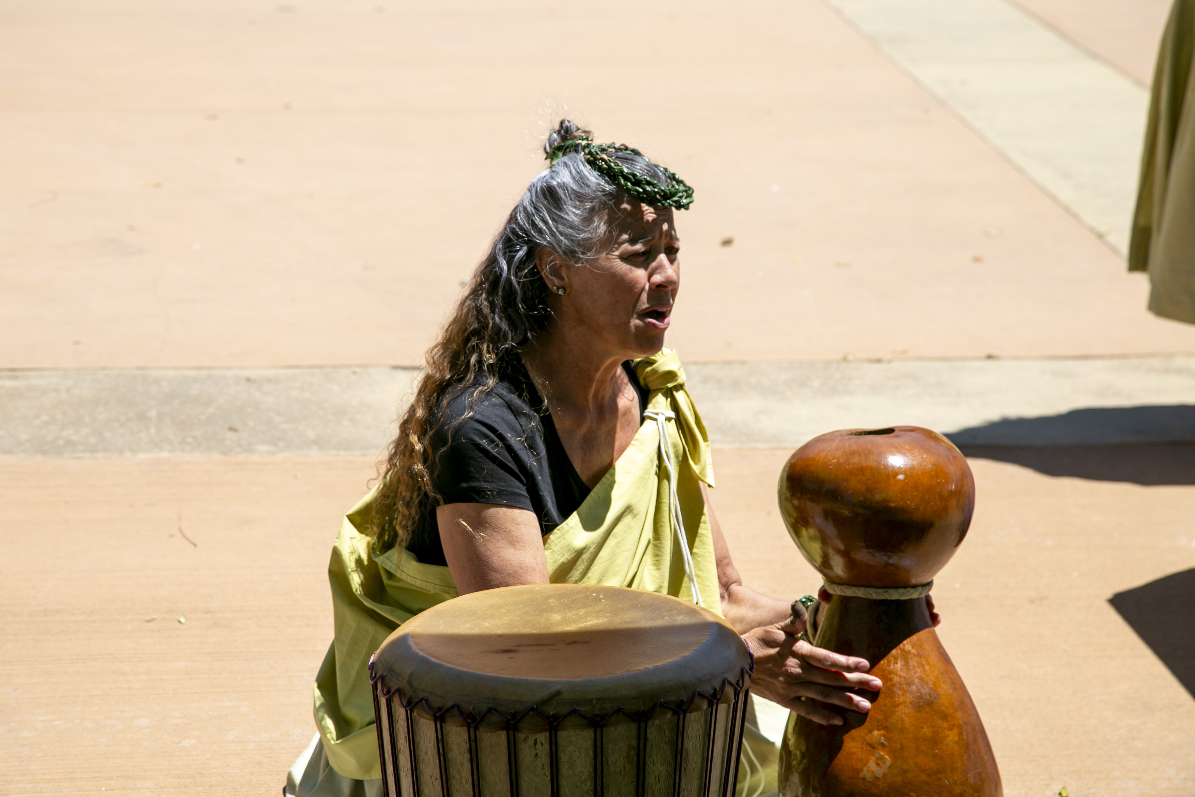Students, staff, and faculty attend API Heritage Month Closing Ceremony.