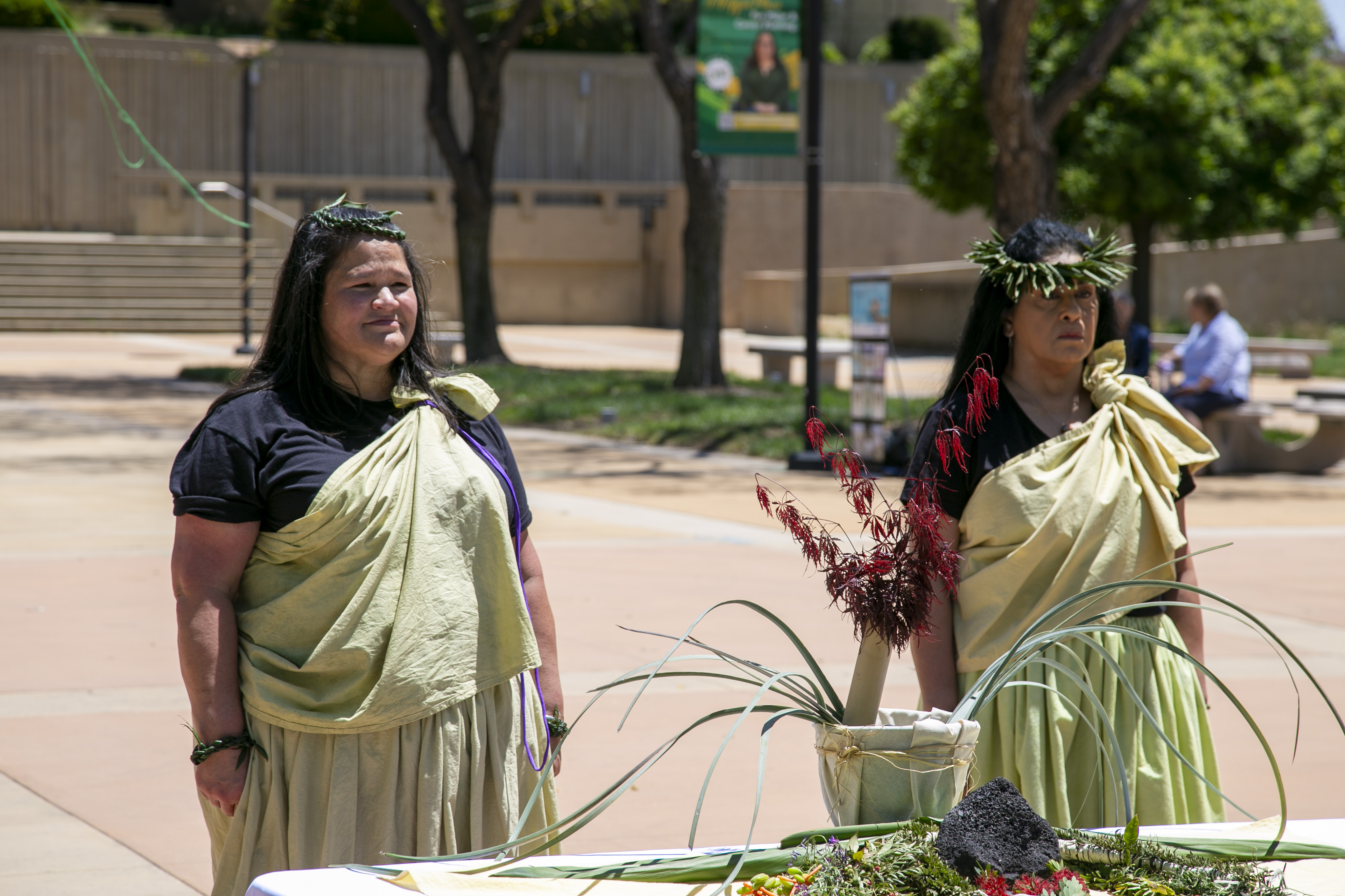Students, staff, and faculty attend API Heritage Month Closing Ceremony.