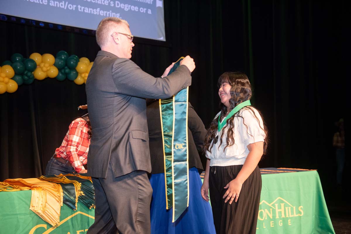 Crafton Hills College’s 2024 Grad Season continues with EOPS, NextUp, CARE, CalWORKs and Dreamers recognition ceremony.