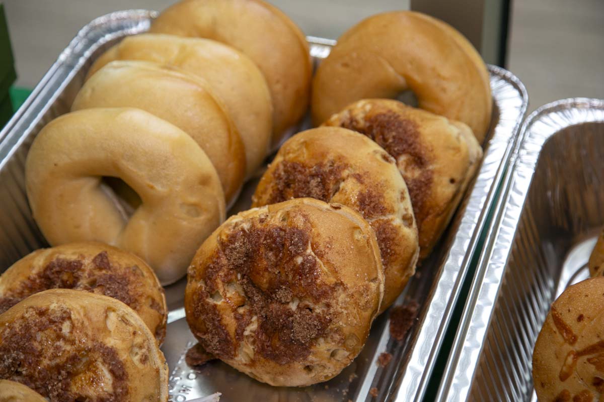 Students celebrate making deans list at event.