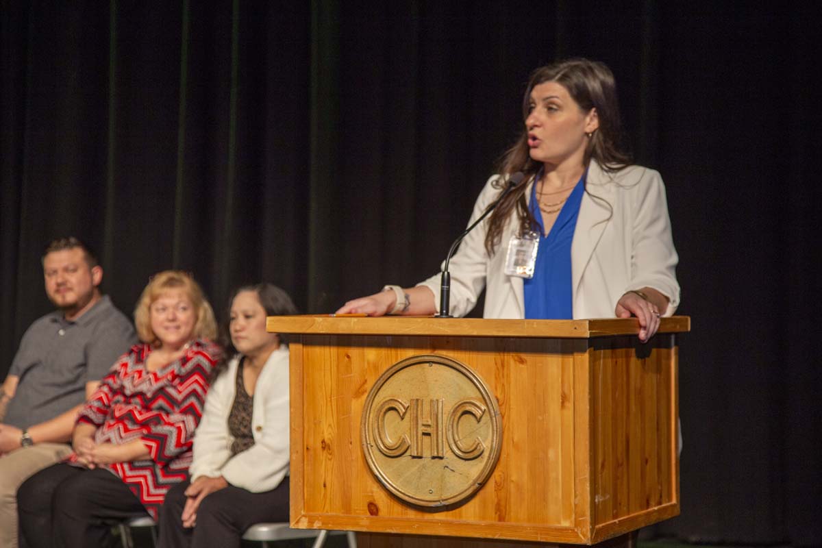 Nursing Services Pathway Graduation ceremony held at Crafton Hills College.
