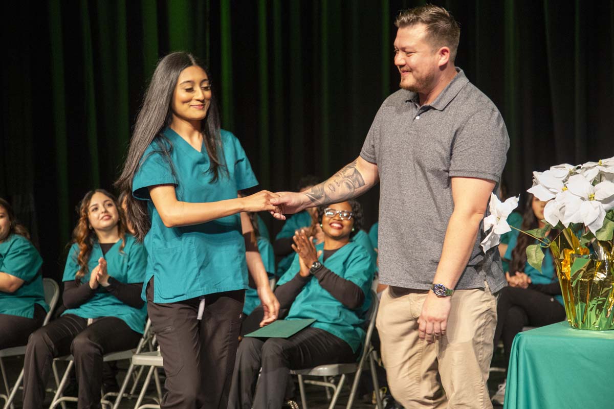 Nursing Services Pathway Graduation ceremony held at Crafton Hills College.