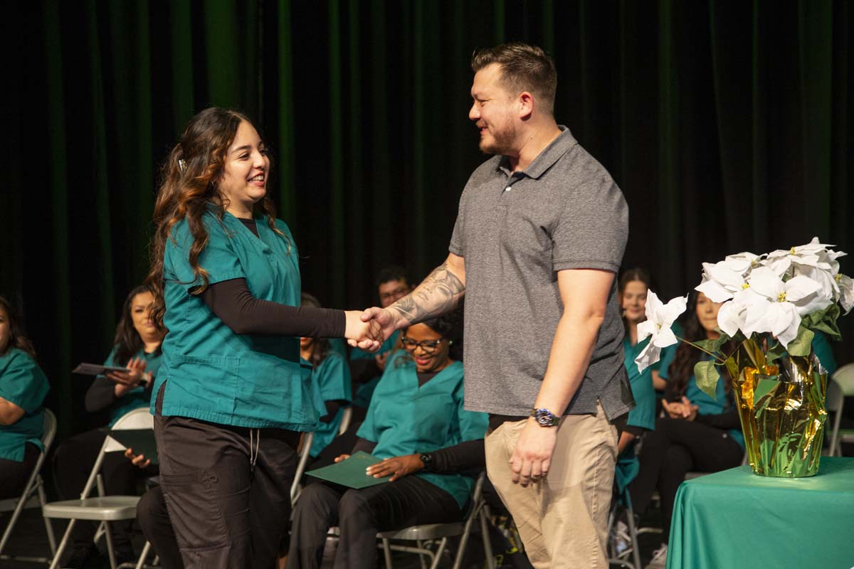 Nursing Services Pathway Graduation ceremony held at Crafton Hills College.