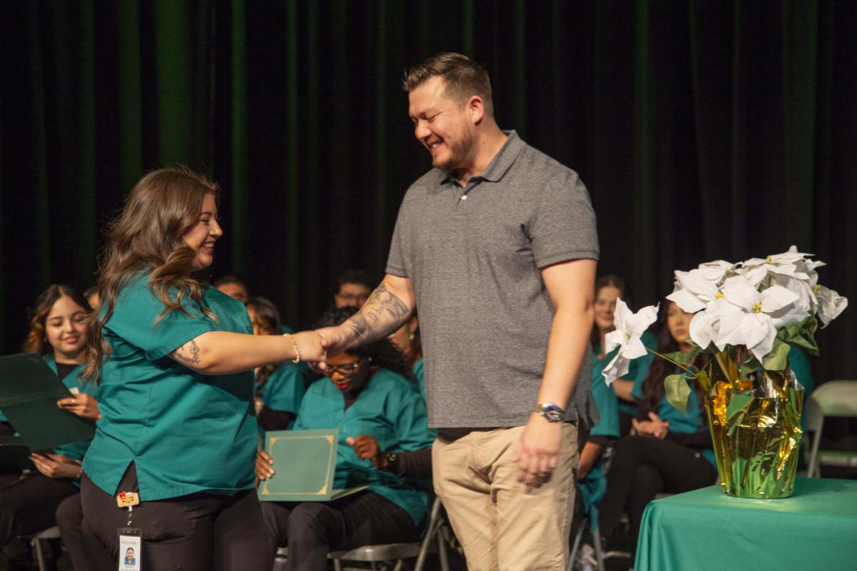 Nursing Services Pathway Graduation ceremony held at Crafton Hills College.