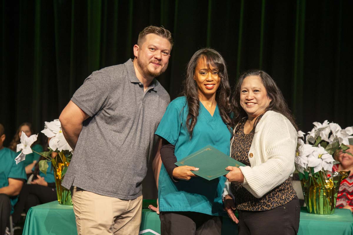 Nursing Services Pathway Graduation ceremony held at Crafton Hills College.