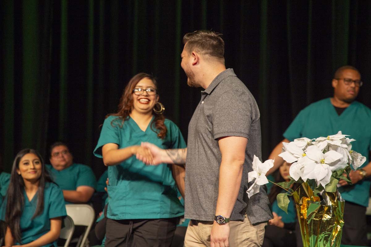 Nursing Services Pathway Graduation ceremony held at Crafton Hills College.