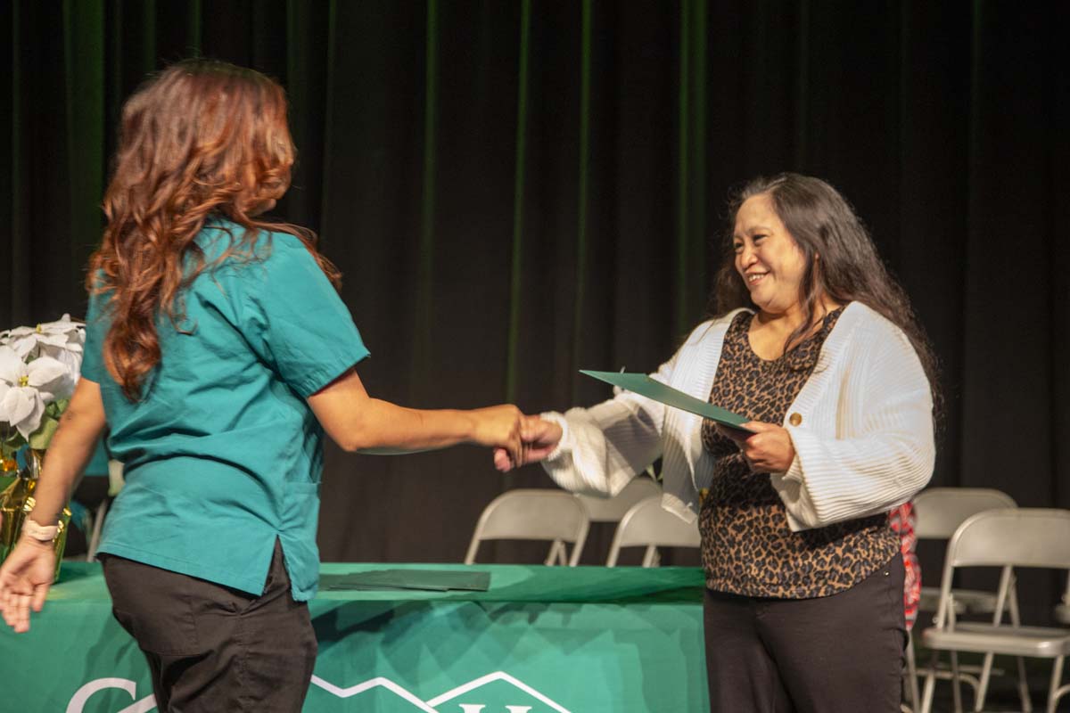Nursing Services Pathway Graduation ceremony held at Crafton Hills College.