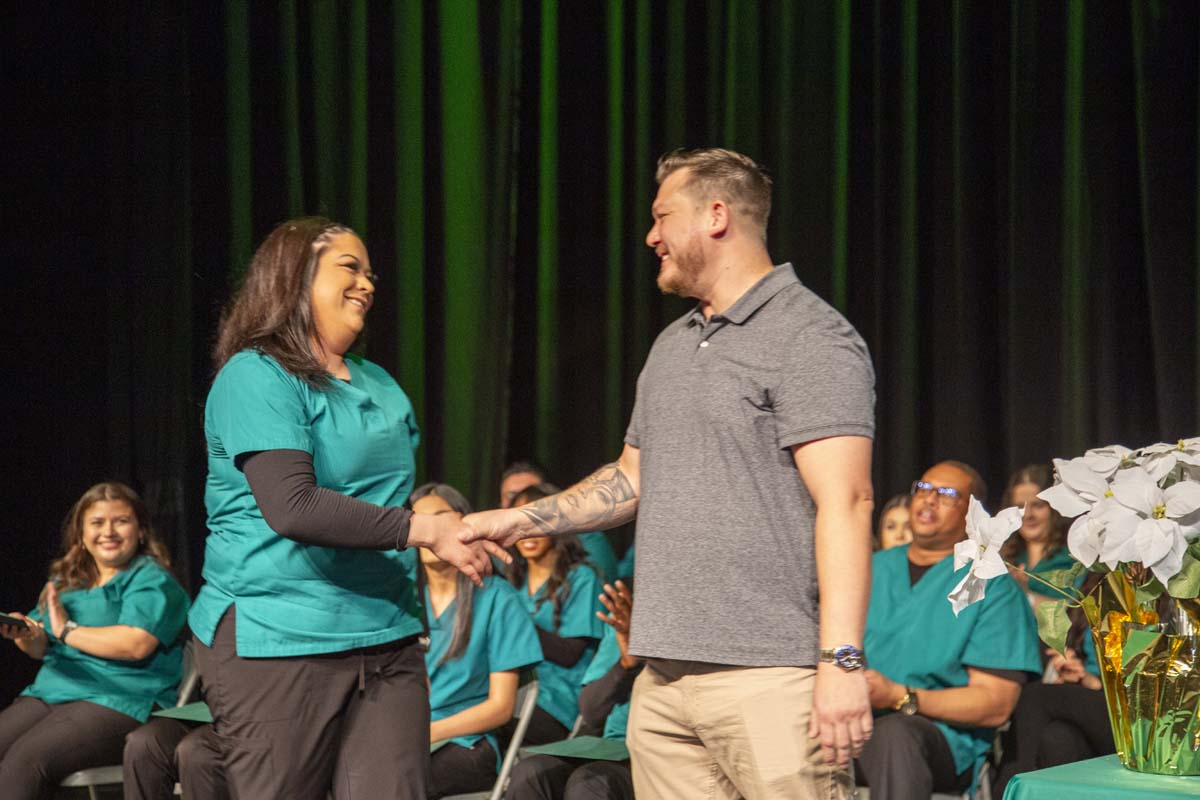 Nursing Services Pathway Graduation ceremony held at Crafton Hills College.