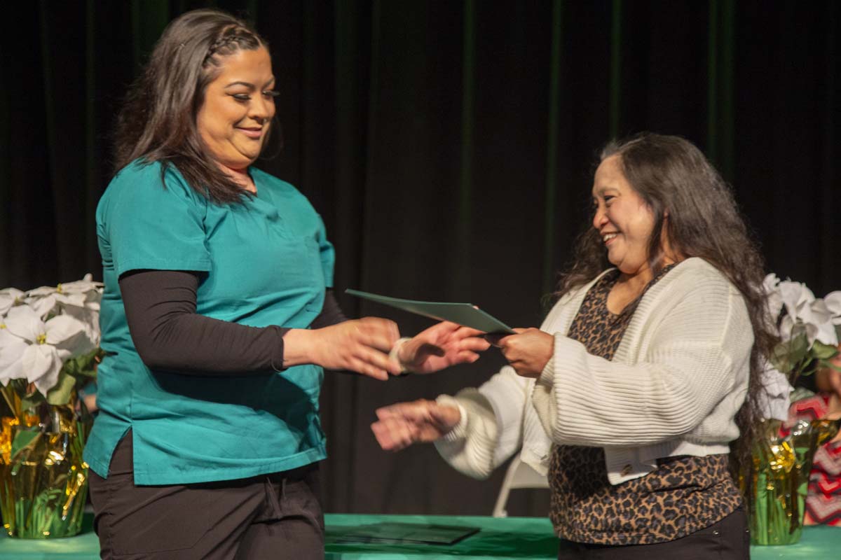 Nursing Services Pathway Graduation ceremony held at Crafton Hills College.