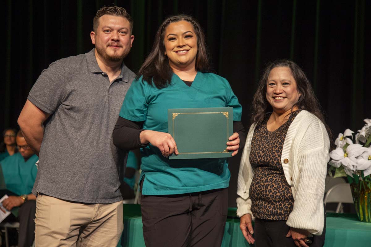 Nursing Services Pathway Graduation ceremony held at Crafton Hills College.