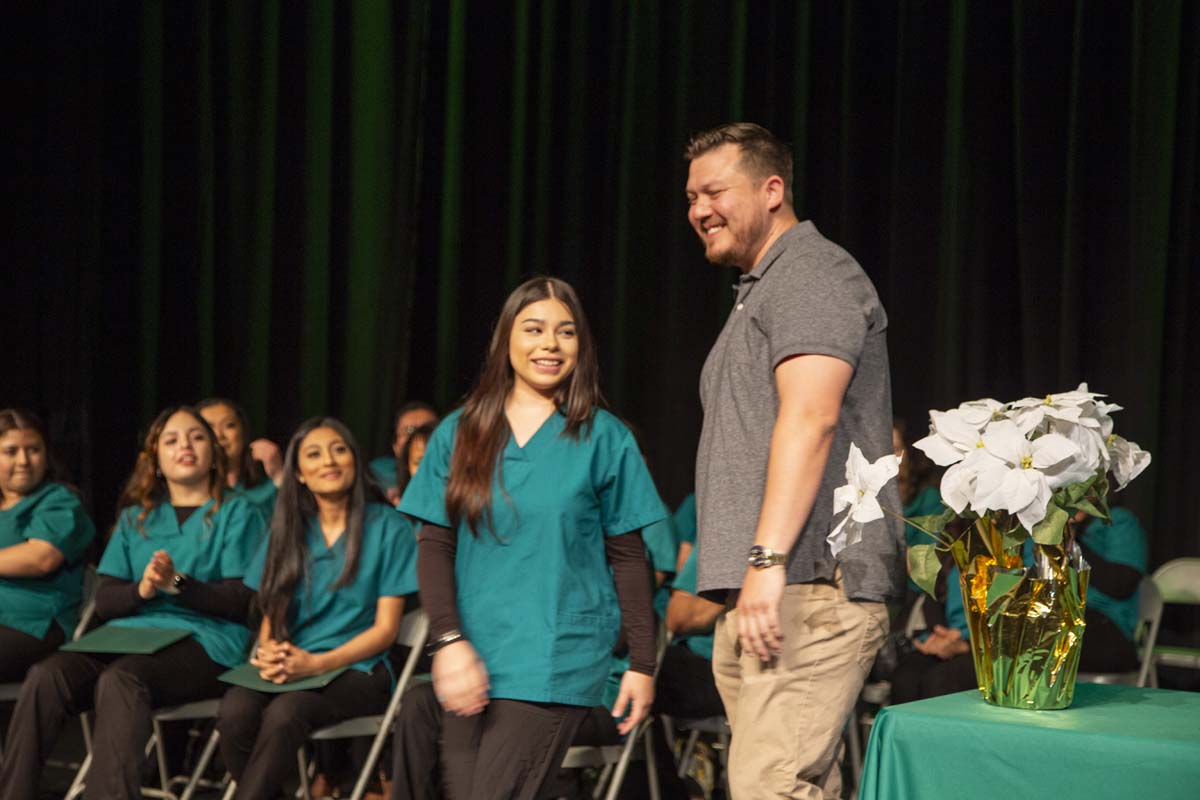Nursing Services Pathway Graduation ceremony held at Crafton Hills College.