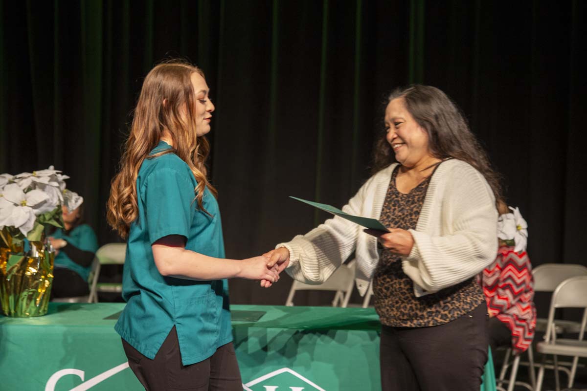 Nursing Services Pathway Graduation ceremony held at Crafton Hills College.