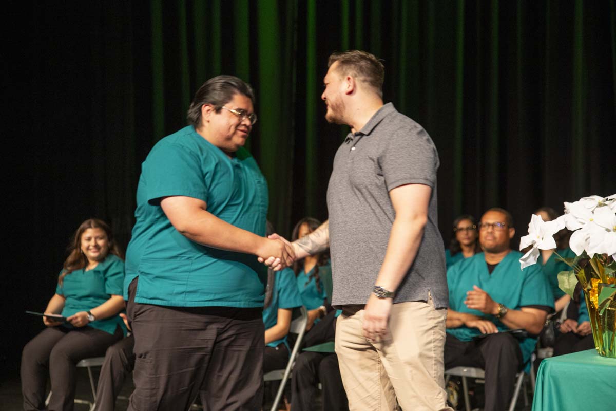 Nursing Services Pathway Graduation ceremony held at Crafton Hills College.