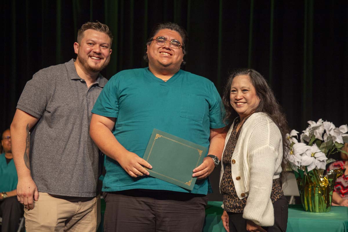 Nursing Services Pathway Graduation ceremony held at Crafton Hills College.