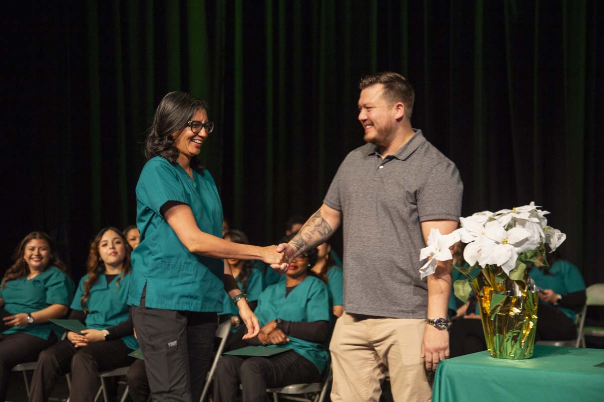 Nursing Services Pathway Graduation ceremony held at Crafton Hills College.