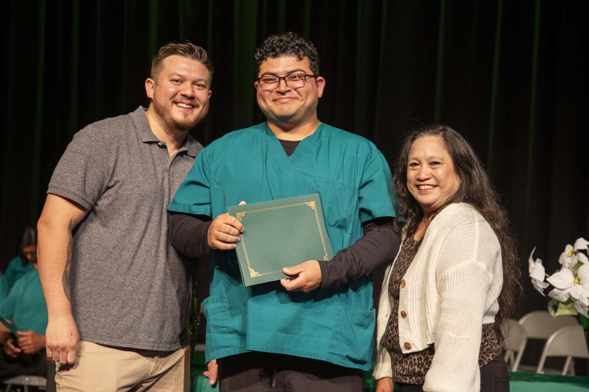 Nursing Services Pathway Graduation ceremony held at Crafton Hills College.