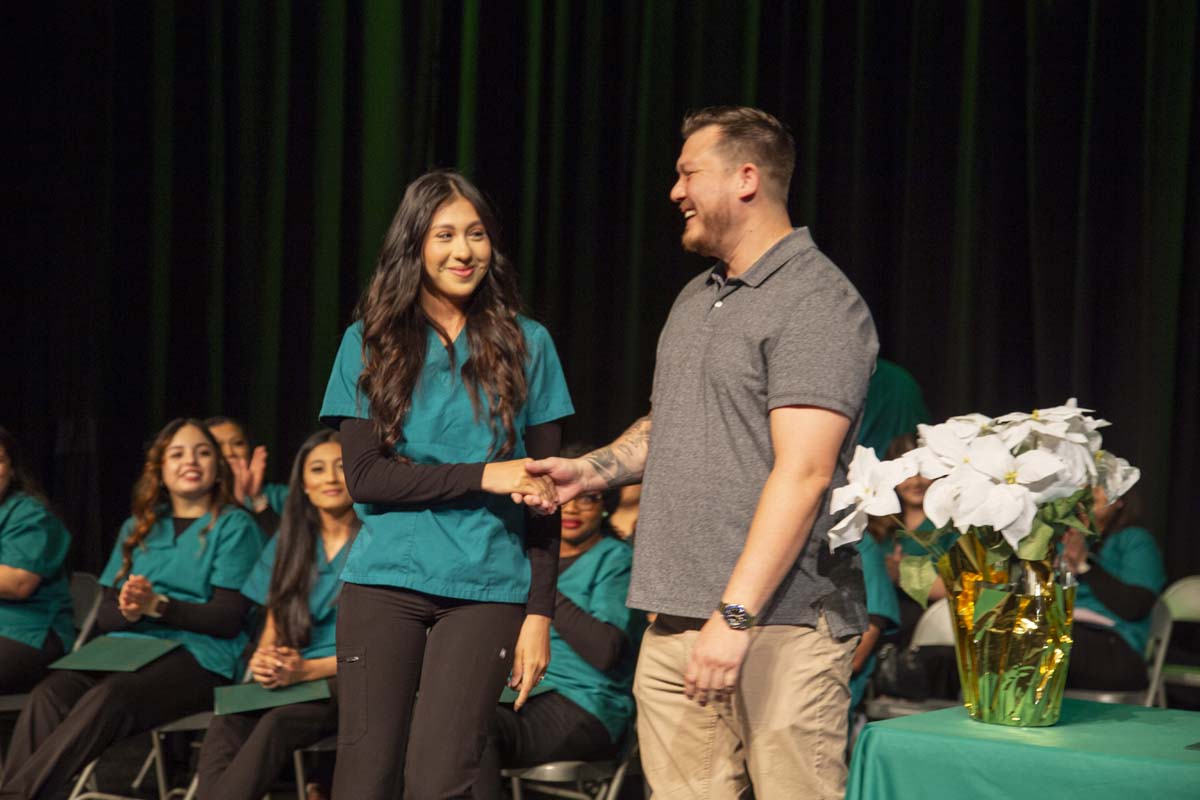 Nursing Services Pathway Graduation ceremony held at Crafton Hills College.