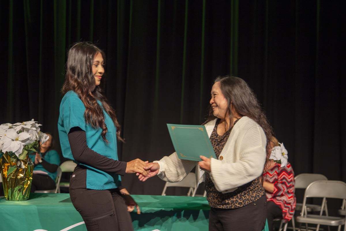 Nursing Services Pathway Graduation ceremony held at Crafton Hills College.