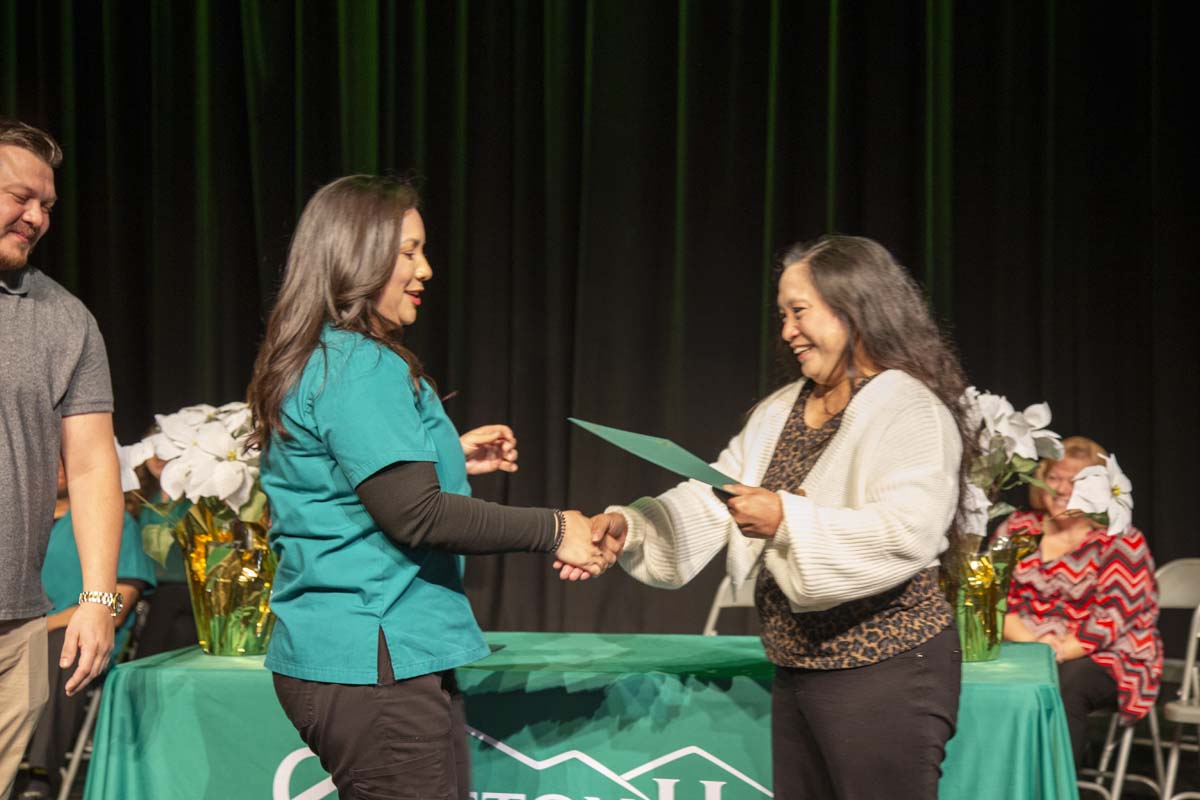 Nursing Services Pathway Graduation ceremony held at Crafton Hills College.