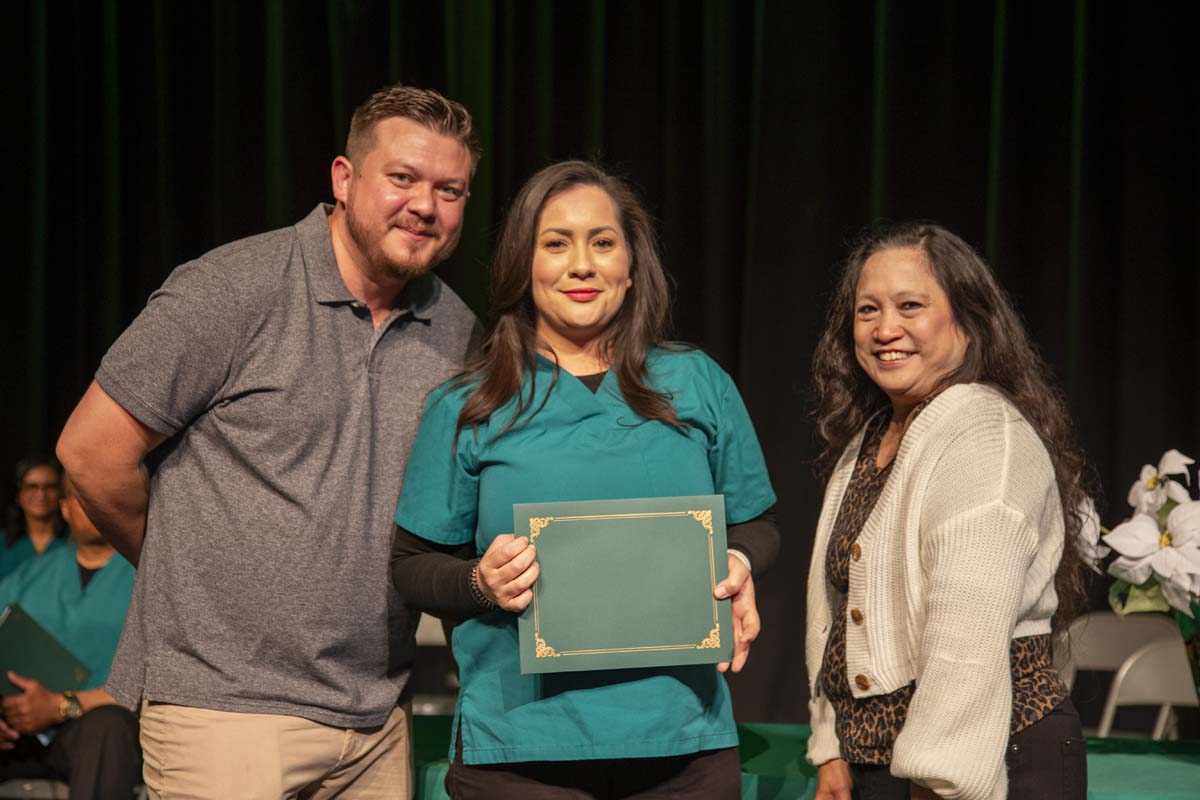 Nursing Services Pathway Graduation ceremony held at Crafton Hills College.
