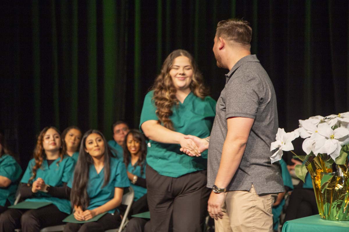Nursing Services Pathway Graduation ceremony held at Crafton Hills College.