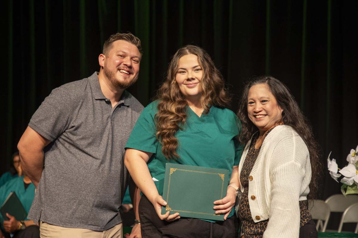 Nursing Services Pathway Graduation ceremony held at Crafton Hills College.