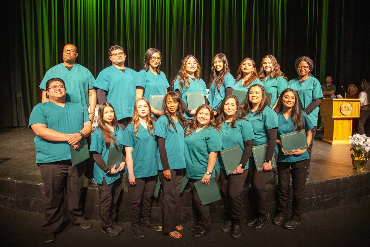 Nursing Services Pathway Graduation ceremony held at Crafton Hills College.