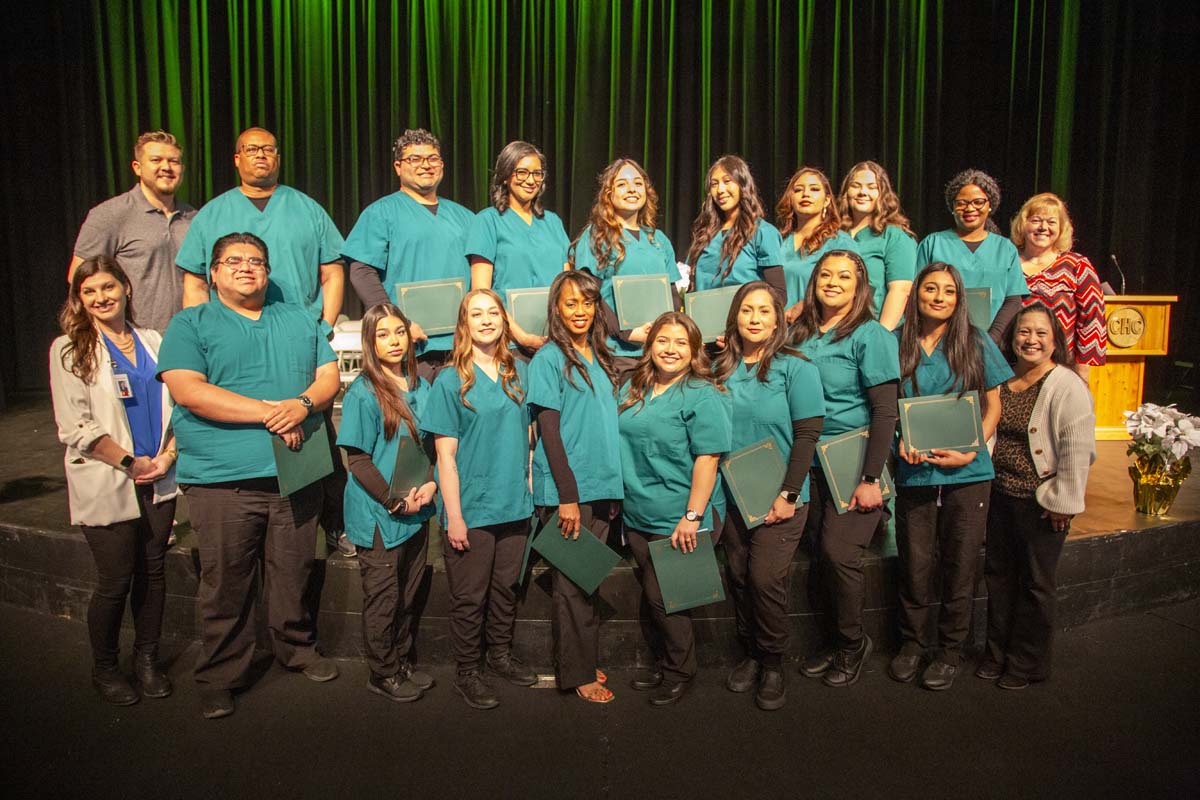 Nursing Services Pathway Graduation ceremony held at Crafton Hills College.