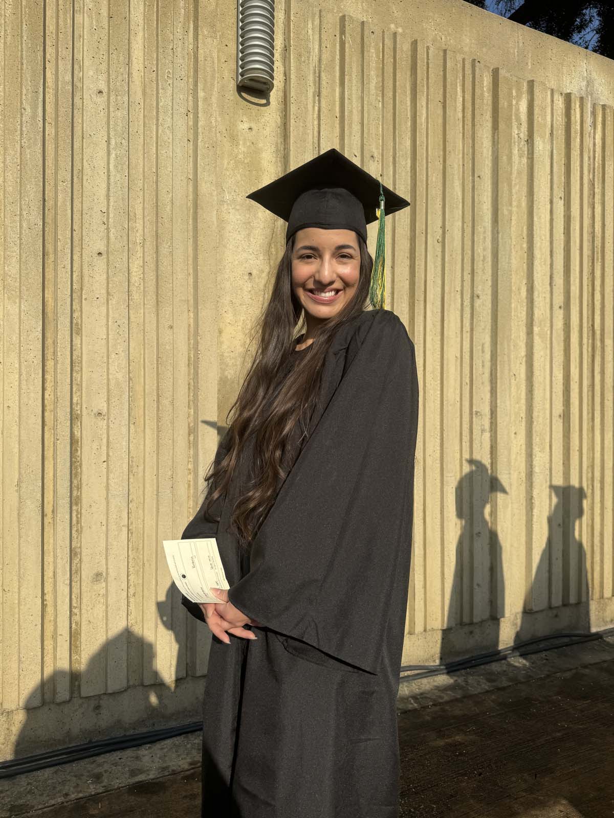 Graduates walk to stage at CHC's Commencement 2024.