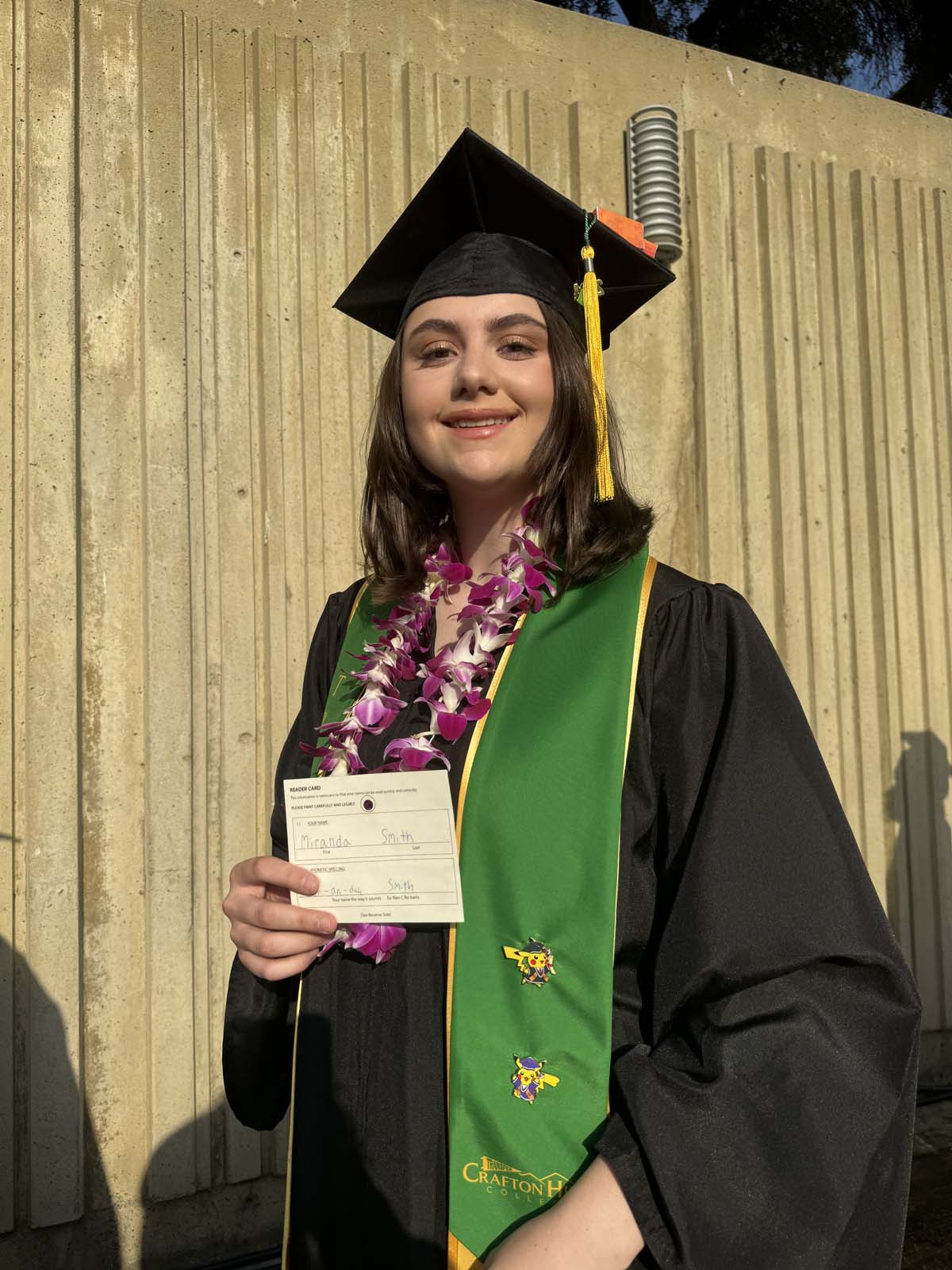Graduates walk to stage at CHC's Commencement 2024.