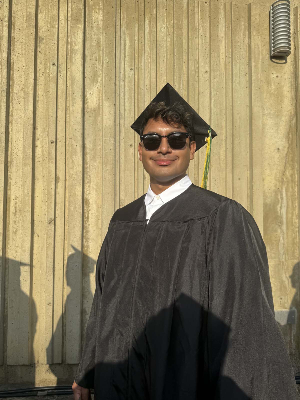 Graduates walk to stage at CHC's Commencement 2024.