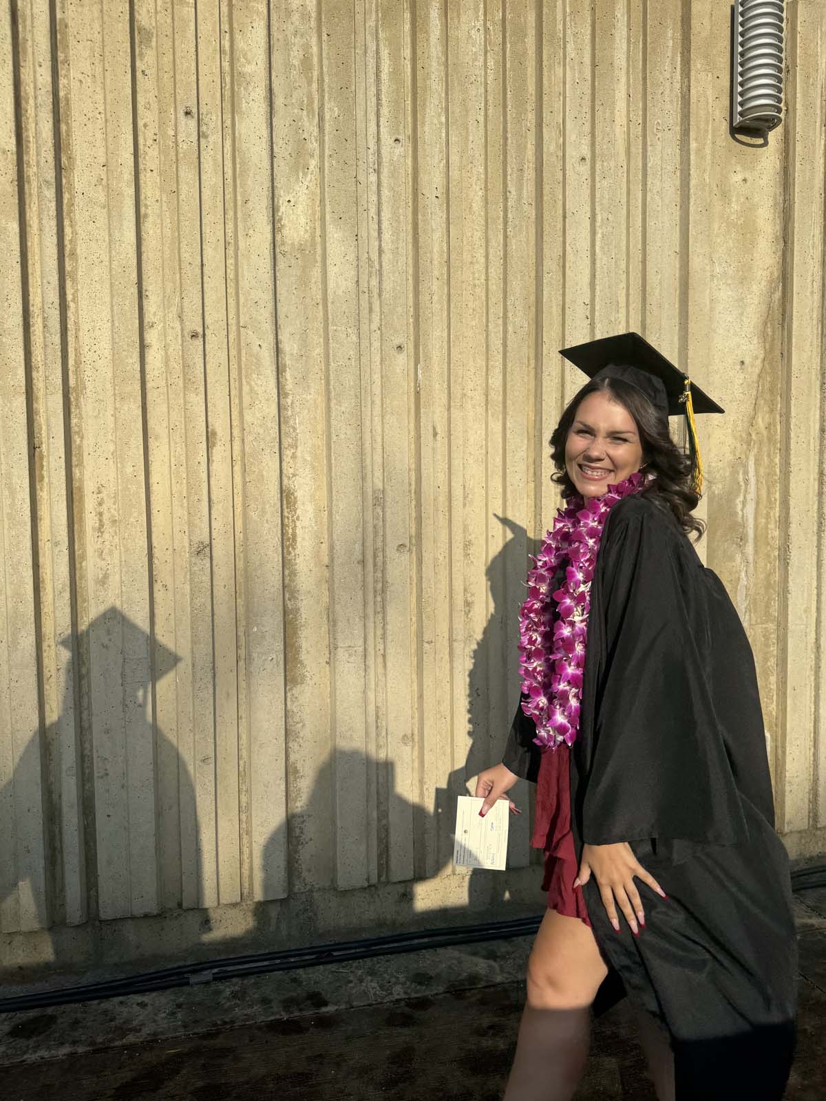 Graduates walk to stage at CHC's Commencement 2024.