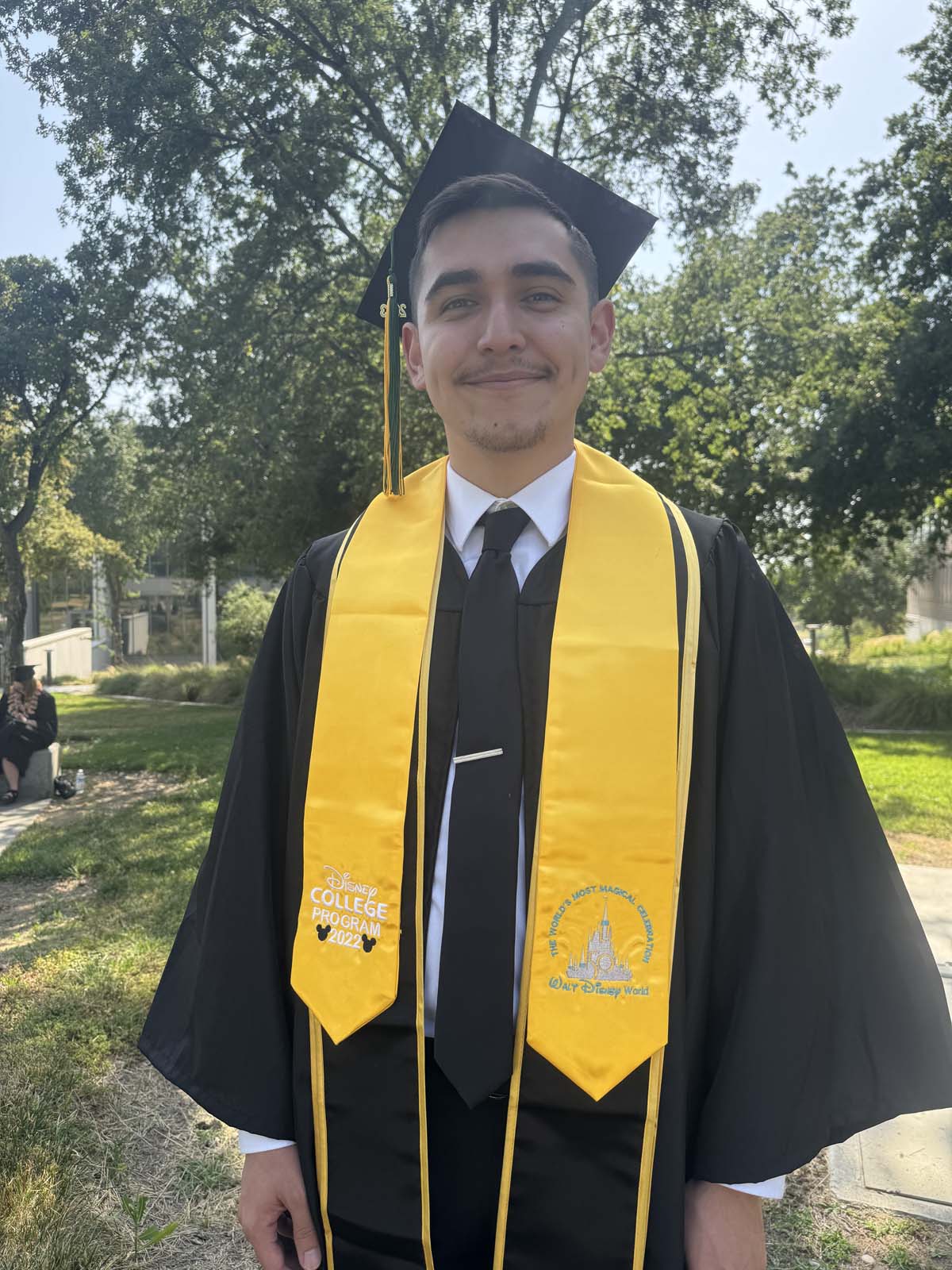 Graduates prepare for CHC Commencement 2024.