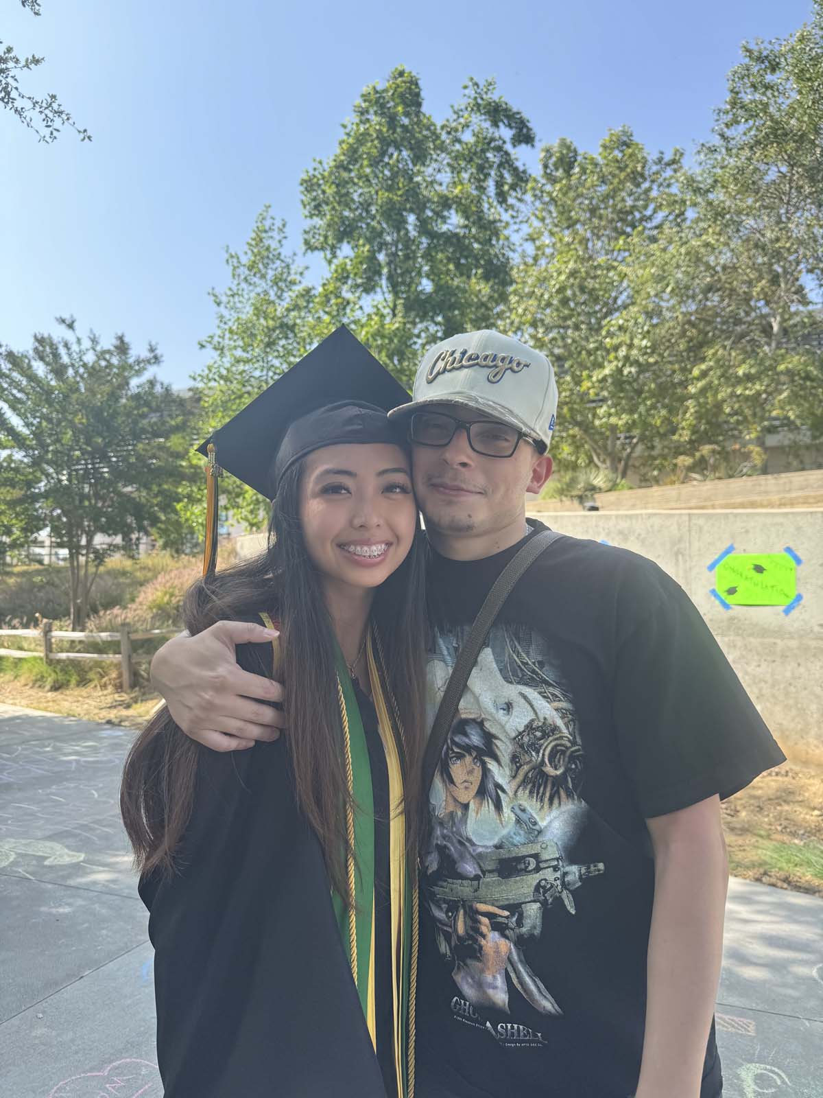 Graduates prepare for CHC Commencement 2024.