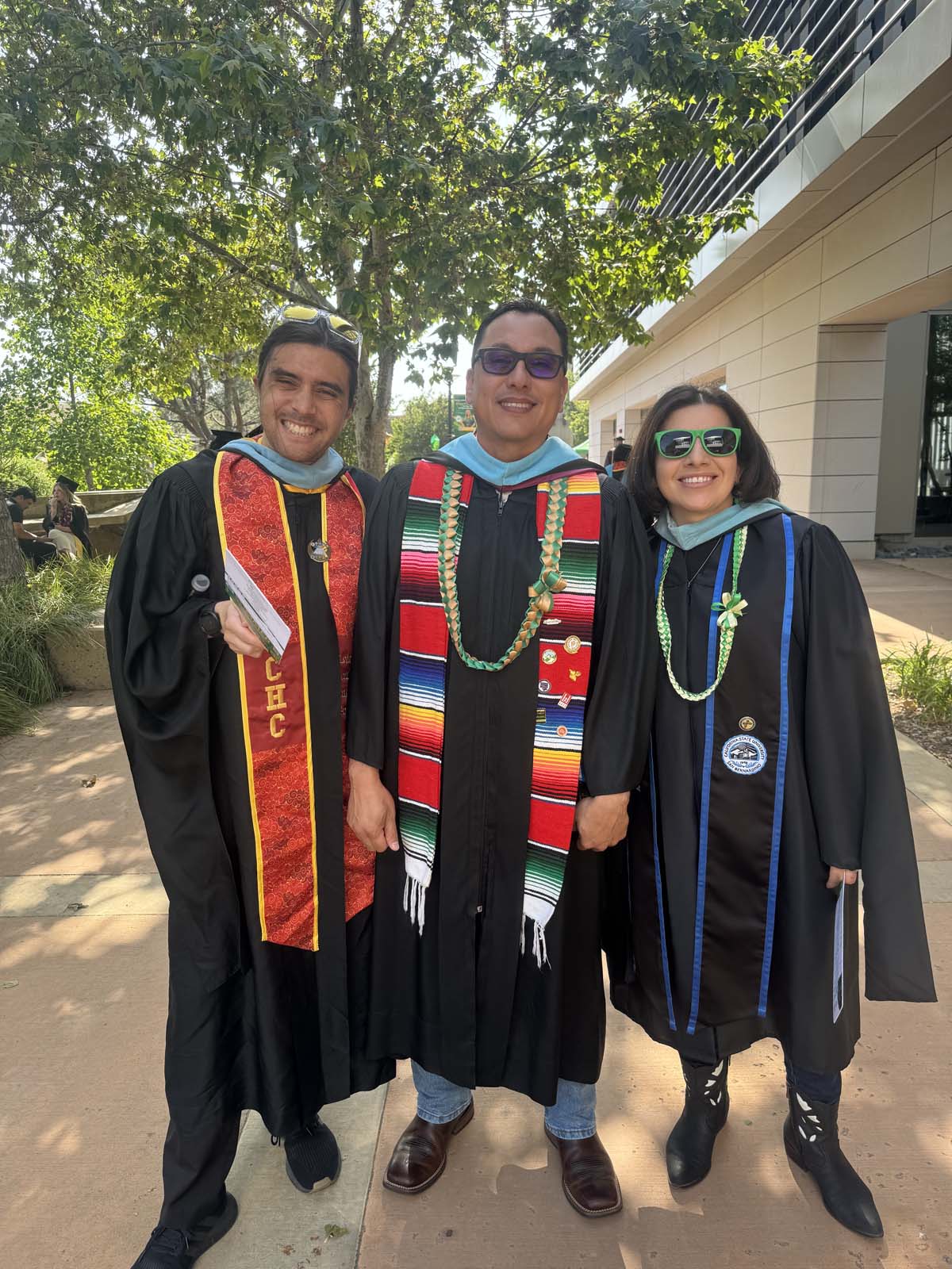 Graduates prepare for CHC Commencement 2024.