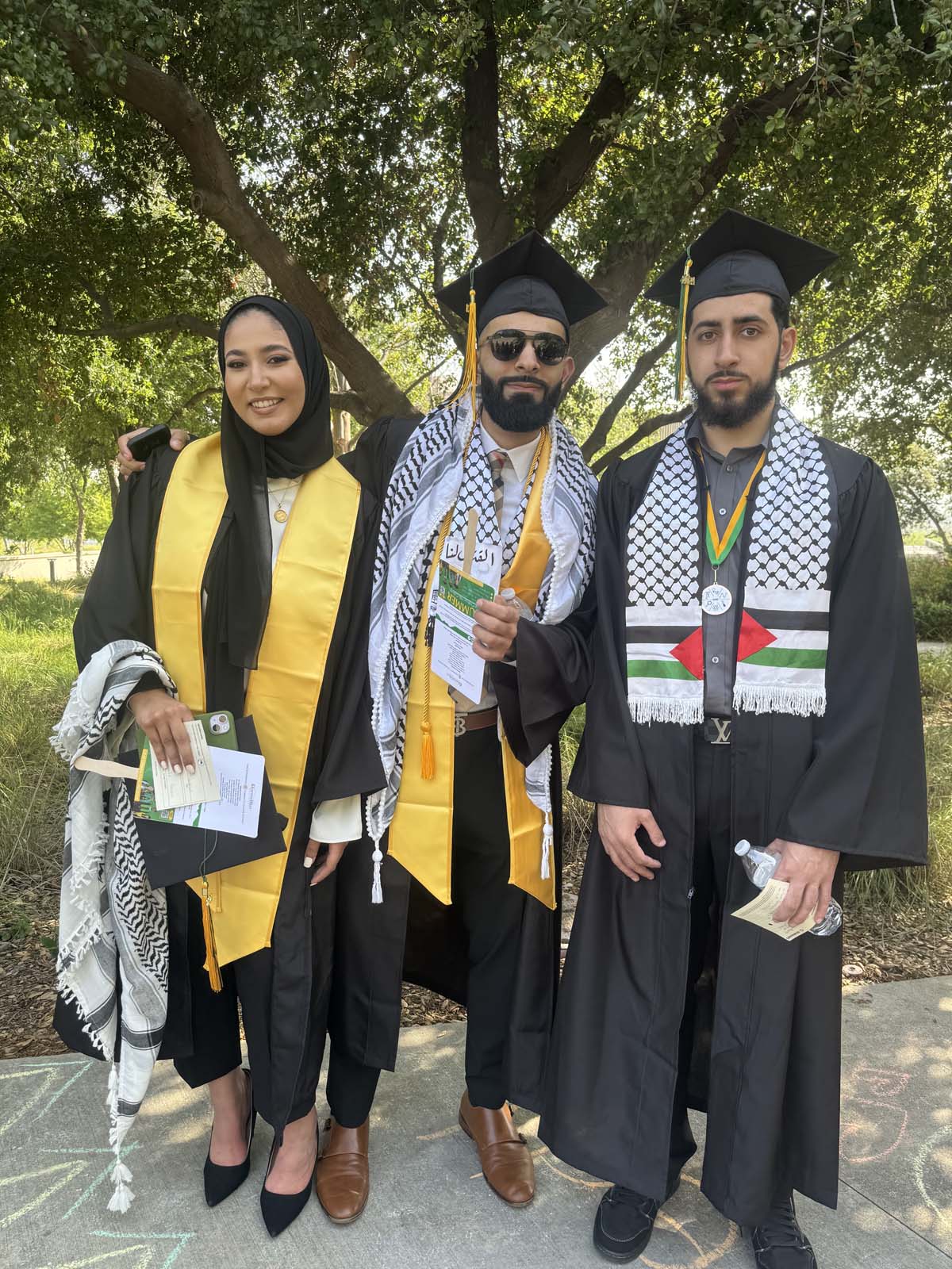 Graduates prepare for CHC Commencement 2024.