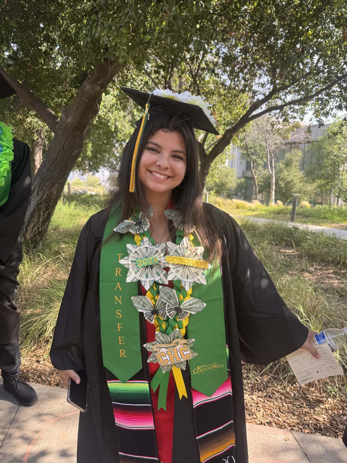 Graduates prepare for CHC Commencement 2024.