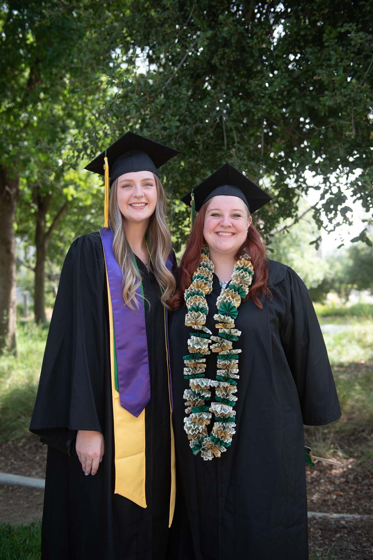 Graduates prepare for CHC Commencement 2024.